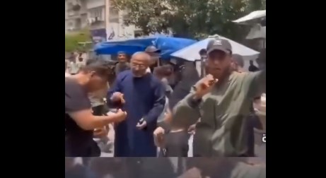 Fələstinlilər İran prezidentinin ölümünü bayram ediblər - VIDEO
