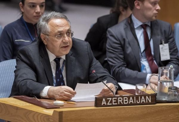 Выступление представителя Азербайджана в ООН Яшара Алиева - ВИДЕО