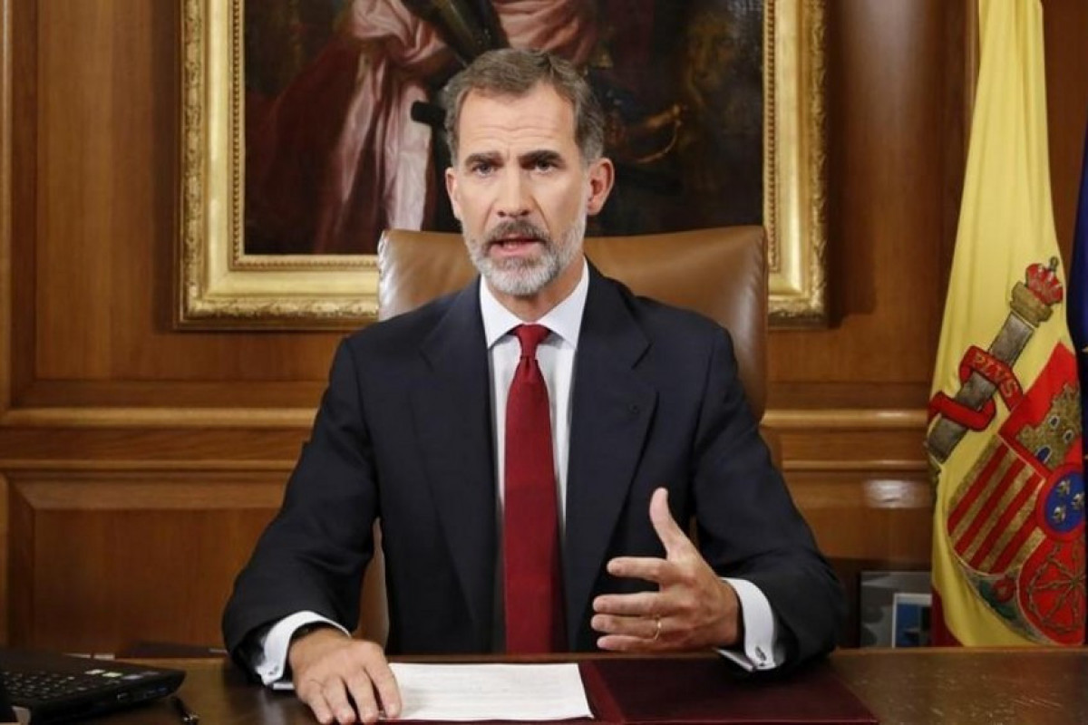 King of Spain congratulates Azerbaijani President