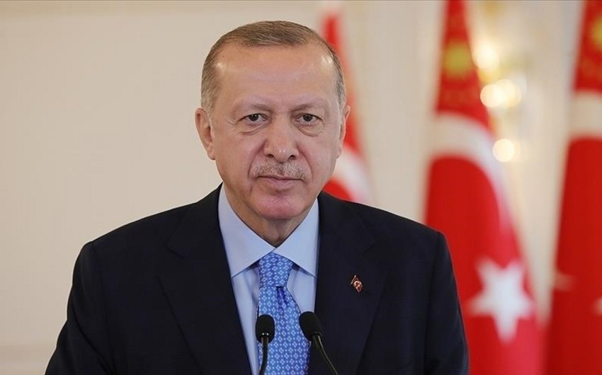 Recep Tayyip Erdogan congratulates President of Azerbaijan on Independence Day