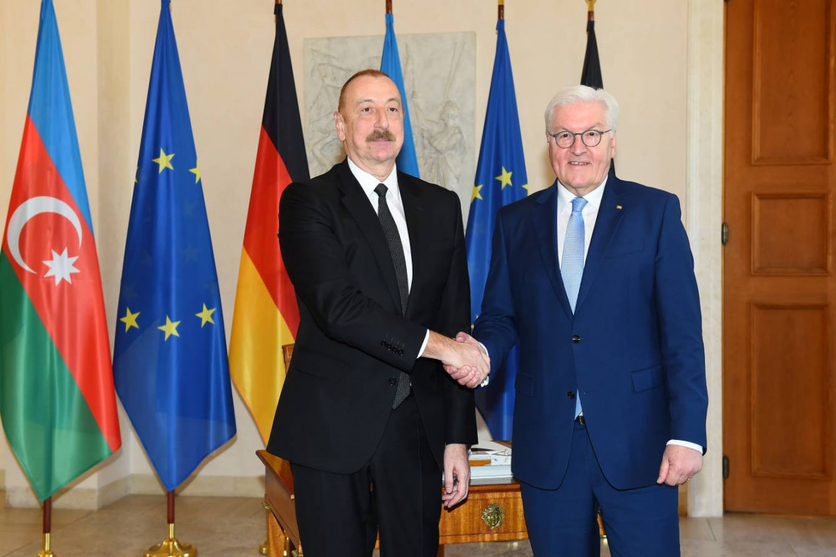 German President congratulates Ilham Aliyev on the occasion of Independence Day