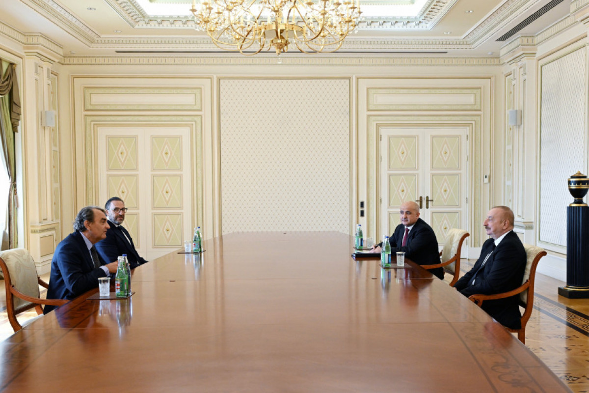 President Ilham Aliyev receives Co-Founder and Chairman of CVC Capital Partners