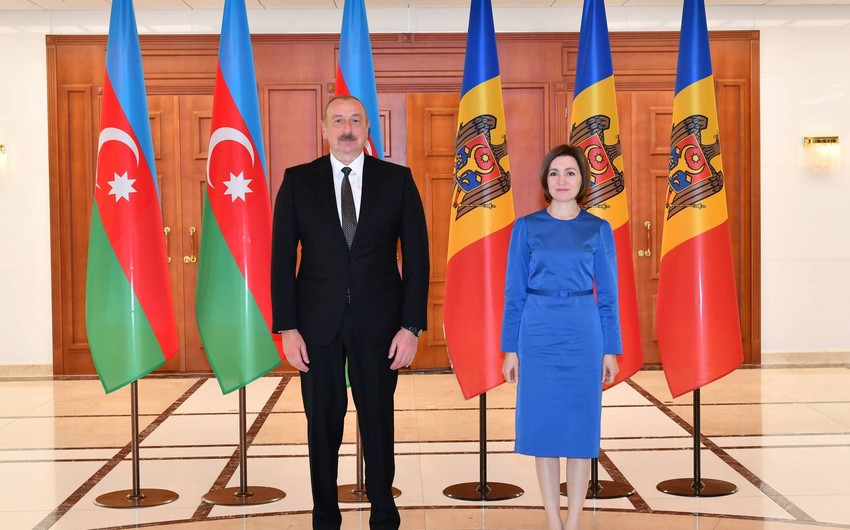 Moldovanın Prezidenti Maya Sandu Azərbaycan Prezidenti İlham Əliyevi təbrik edib