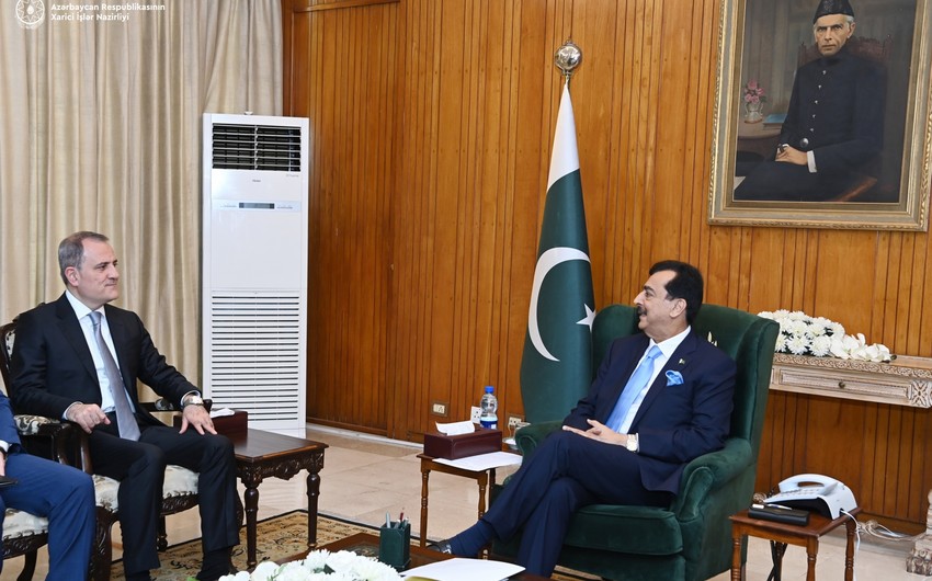 Azerbaijani FM discusses preparations for COP29 with Acting President of Pakistan