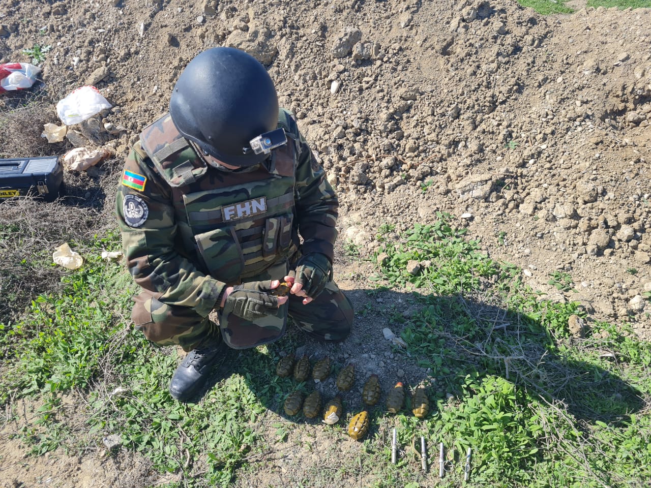 Bakıda qumbara və tüfəng AŞKARLANDI
