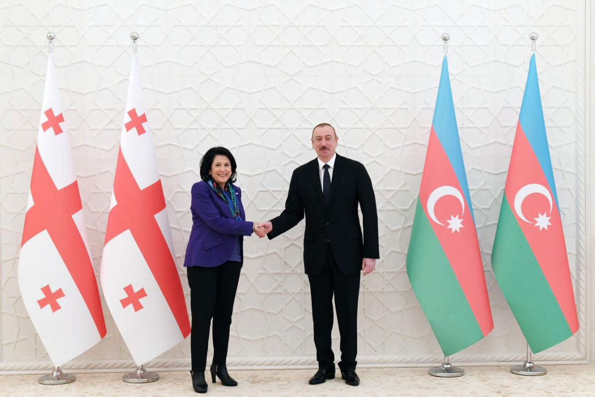 Georgian President congratulates her Azerbaijani counterpart