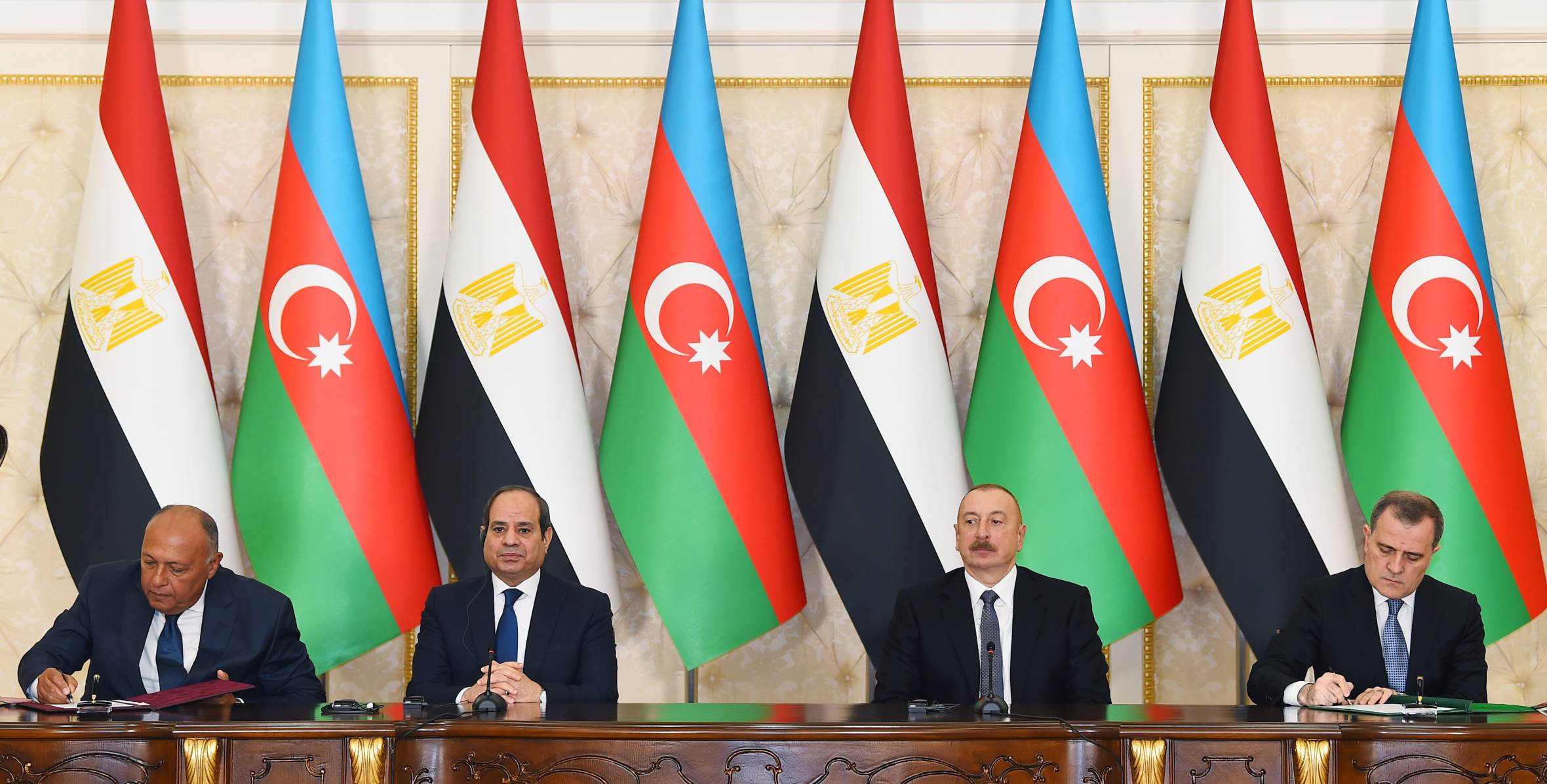 توقيع اتفاقيات تعاون بين مصر وأذربيجان