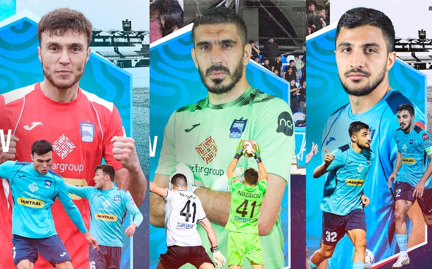 “Zirə” klubu üç futbolçusu ilə müqavilənin müddətini uzadıb