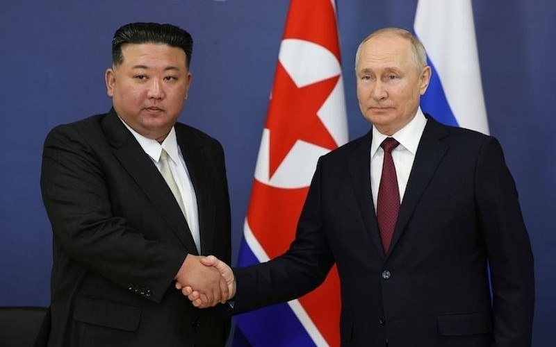 Şimali Koreya lideri Putinə görün nə HƏDİYYƏ ETDİ -FOTO