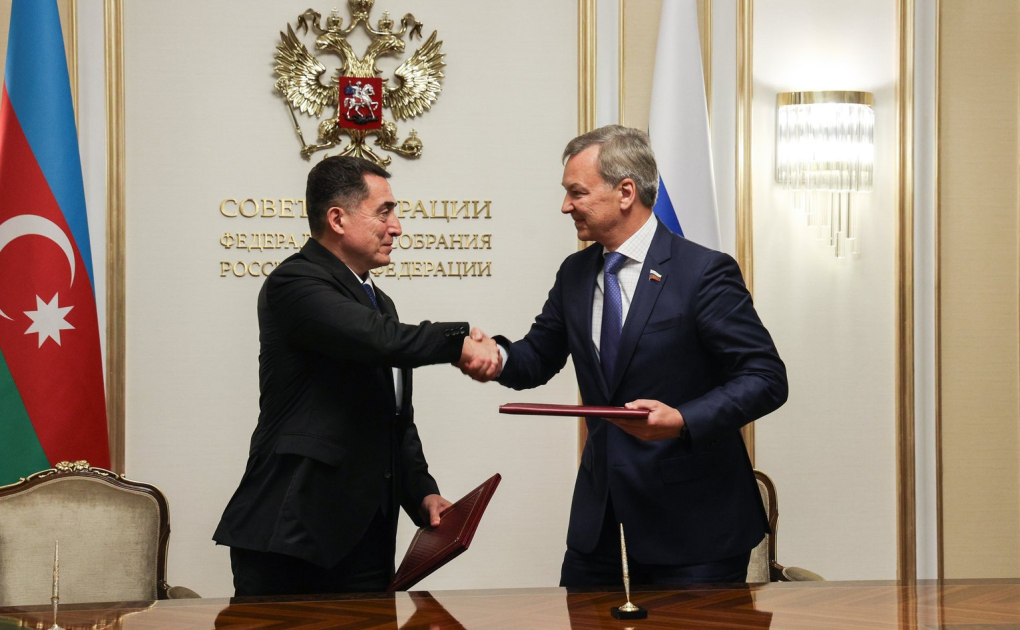 Azərbaycan və Rusiya arasında parlamentlərarası komissiyanın iş planı imzalandı