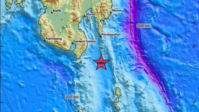 6.4-magnitude quake hits southern Philippines