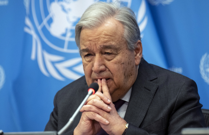 UN chief says conflicts in Middle East, Ukraine, Sudan most dramatic