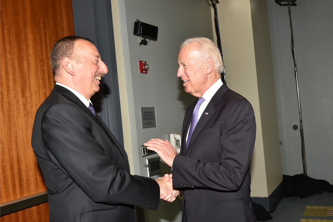 President Ilham Aliyev congratulates Joseph Biden
