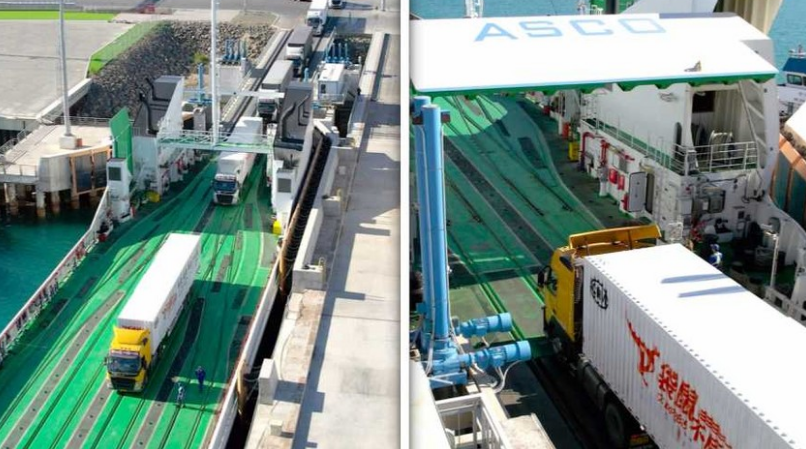 First Chinese trucks sent via Middle Corridor delivered to Azerbaijan by ASCO vessel