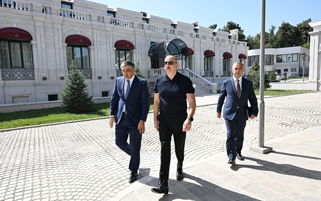 İlham Əliyevin “Palace” hotelin açılışından -FOTOLAR
