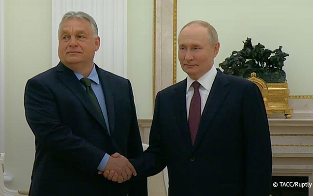 Moskvada Putinlə Orban arasında danışıqlar başladı