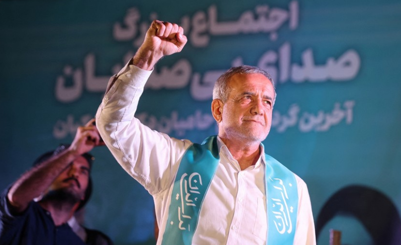 Pezeşkian İranda keçirilən prezident seçkilərində qalib gəlib