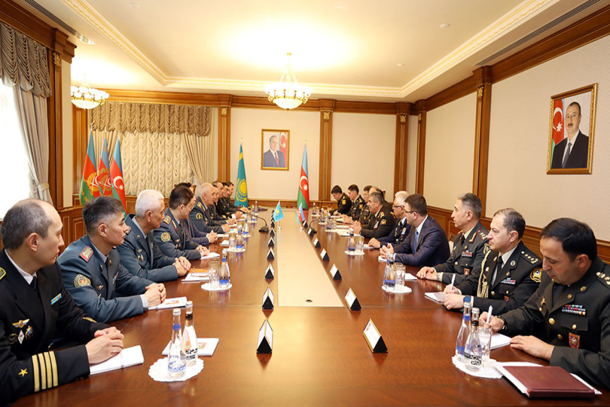 Azerbaijan and Kazakhstan discuss prospects for the development of military cooperation