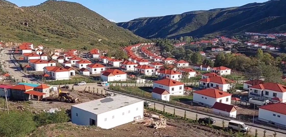 Yenidən qurulan Zabux kəndi - VİDEO