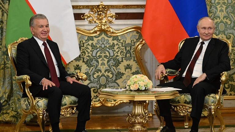 بوتين يشيد بالتطور الناجح للعلاقات بين روسيا وأوزبكستان