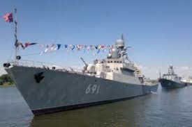 The Russian missile ship "Tataristan" has arrived at Baku port