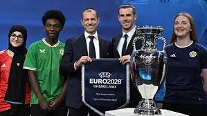 UK and Ireland confirmed as hosts for men’s Euro 2028 by Uefa