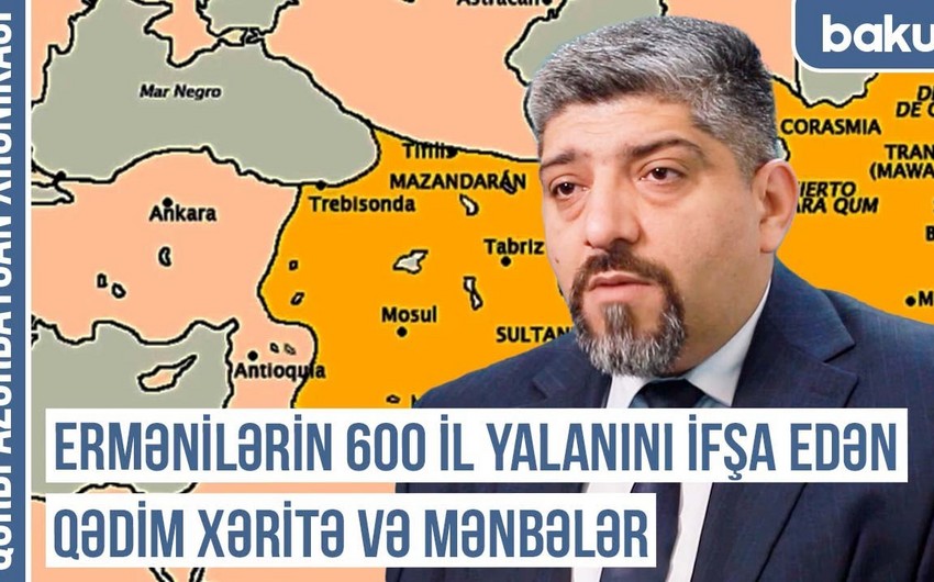 Qərbi Azərbaycan Xronikası: 1459-cu il xəritəsində Qafqazdakı yer adları Azərbaycan dilində verilib