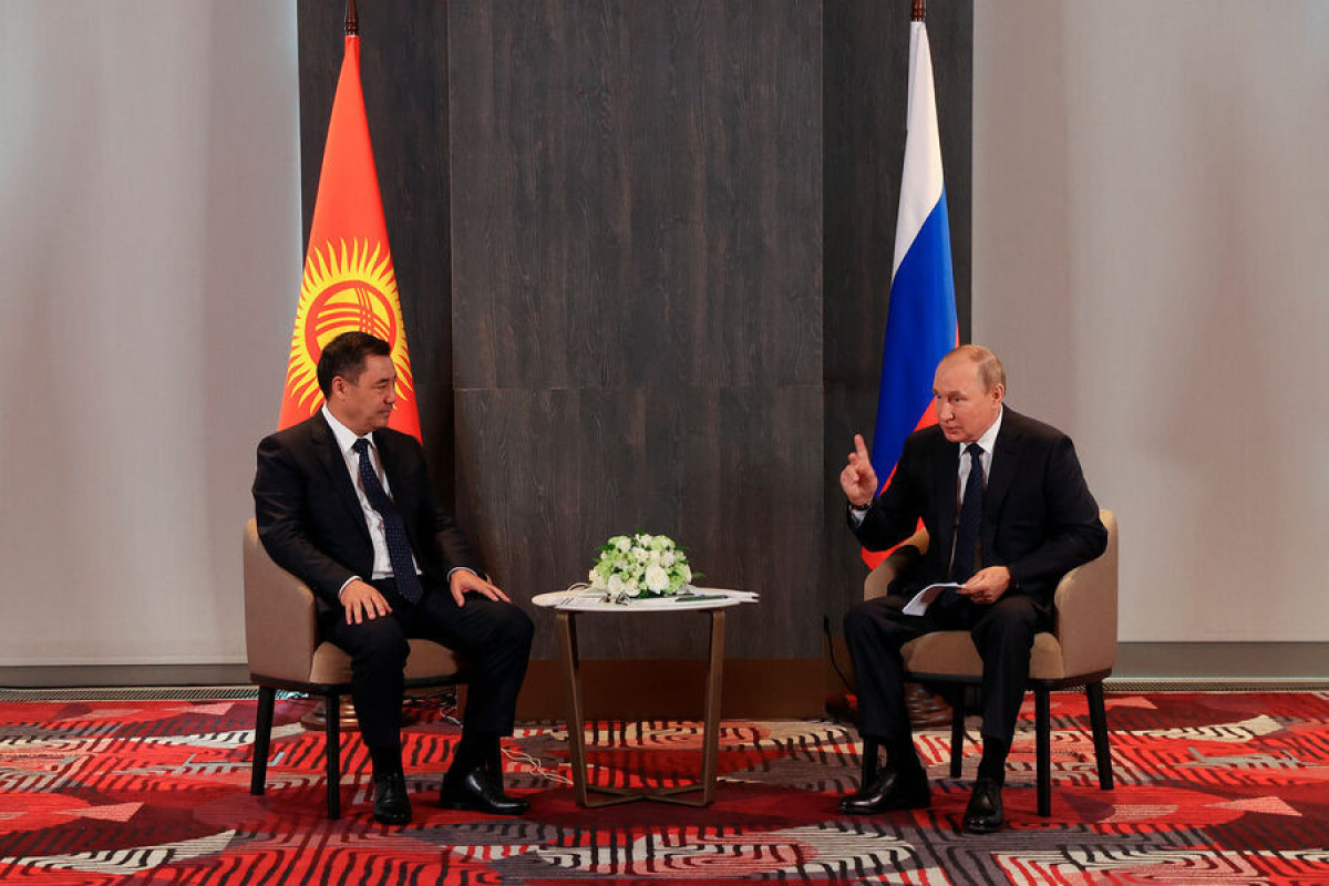 Russian President visits Kyrgyzstan