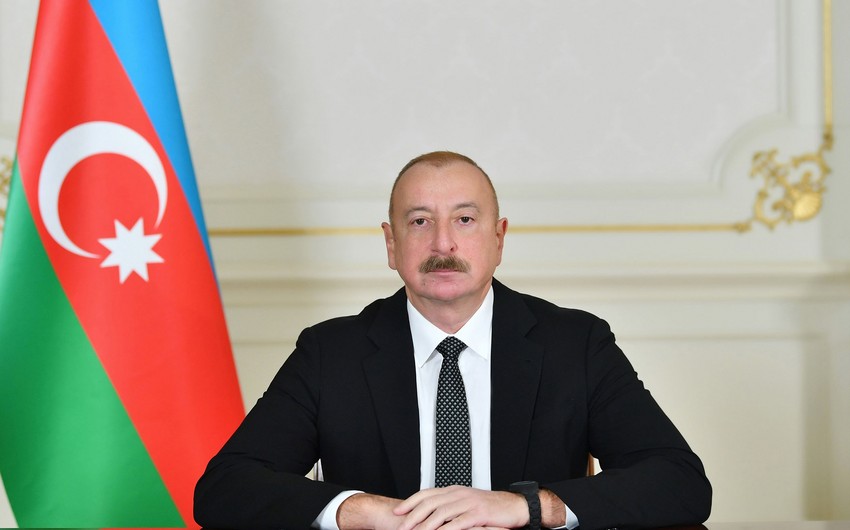 İlham Əliyev İsrail Prezidenti İsxak Hersoqu təbrik edib