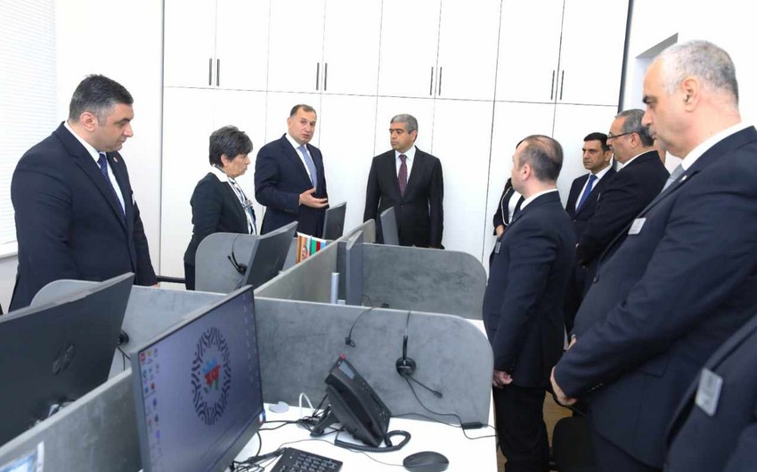 Minister Anar Aliyev visited the new center of the Azerbaijan Confederation