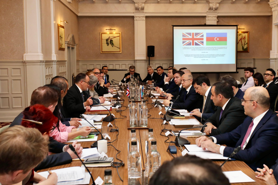 The 7th meeting of the Azerbaijan-Great Britain Intergovernmental Commission was held