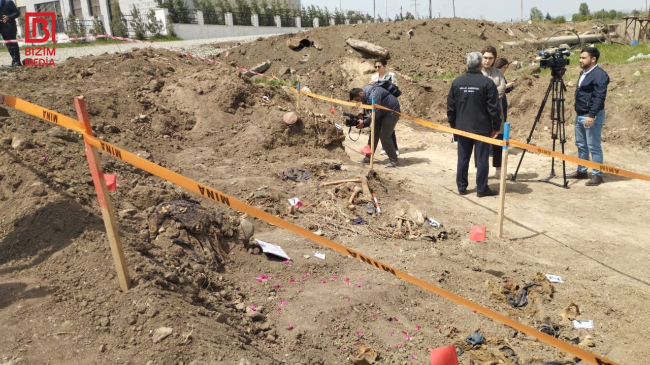 Xocalıda kütləvi məzarlıq aşkarlandı