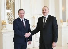 Azerbaijani President Ilham Aliyev received the Prime Minister of Belarus