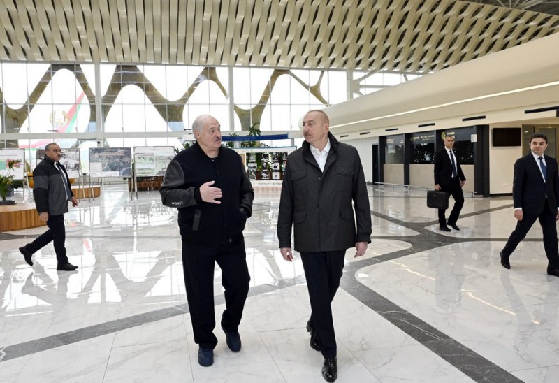 Prime Minister of Belarus arrives in Fuzuli
