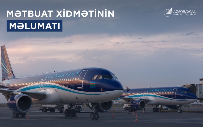 AZAL Hindistana və Rusiyaya reyslərini təxirə salıb