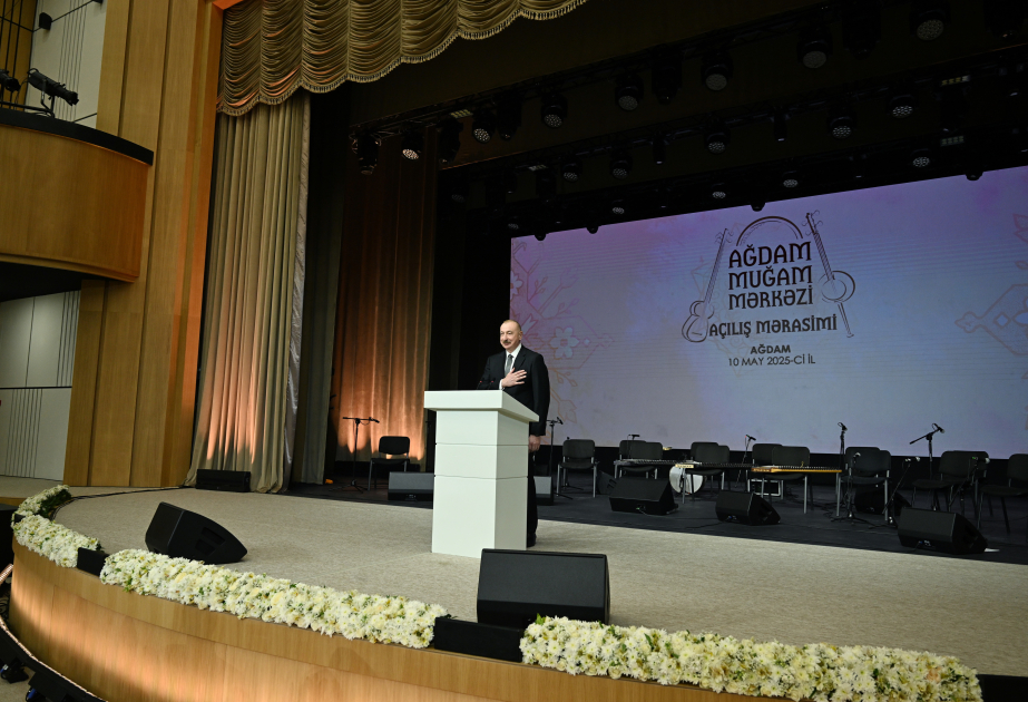 " We are working on a cable road project connecting Shusha with Khankendi"