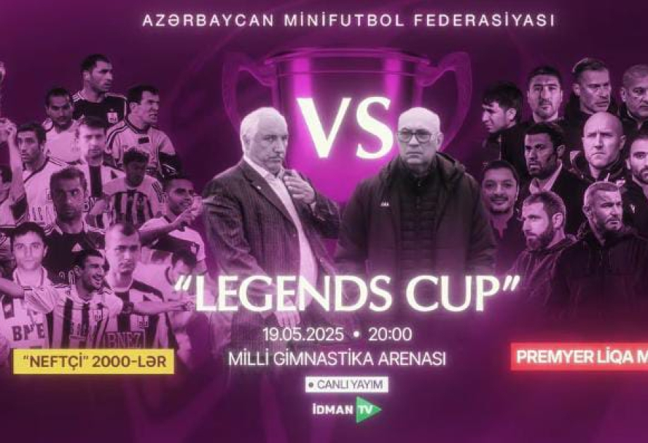 Bakıda ölkə futbolunun əfsanələri arasında matç keçiriləcək