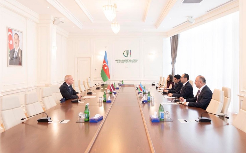 Azerbaijan and Latvia to establish working group on agriculture