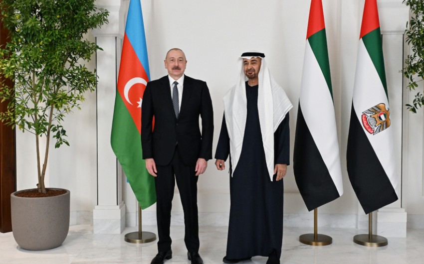 UAE leader makes phone call to Ilham Aliyev