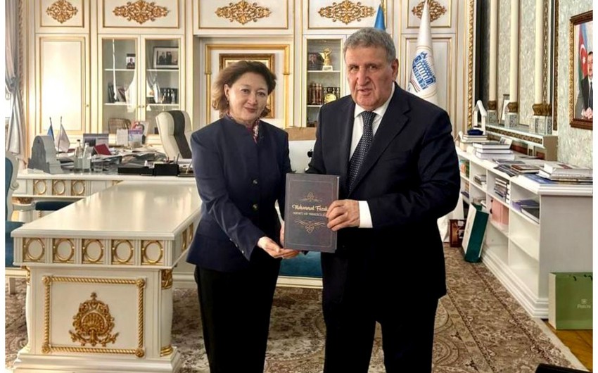 Türk dünyasının görkəmli şəxsiyyətləri ilə bağlı ortaq elmi layihələrin icrası müzakirə edilib