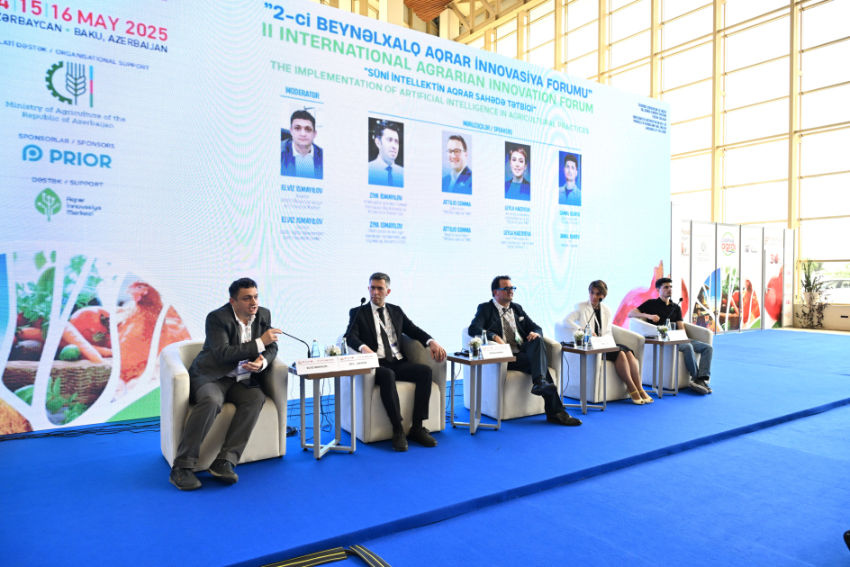 Baku hosts conference on "Implementation of artificial intelligence in agricultural practices"