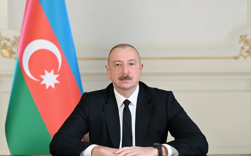 İ. Əliyev Qərbi Azərbaycanla bağlı keçirilən beynəlxalq konfrans iştirakçılarına müraciət edib