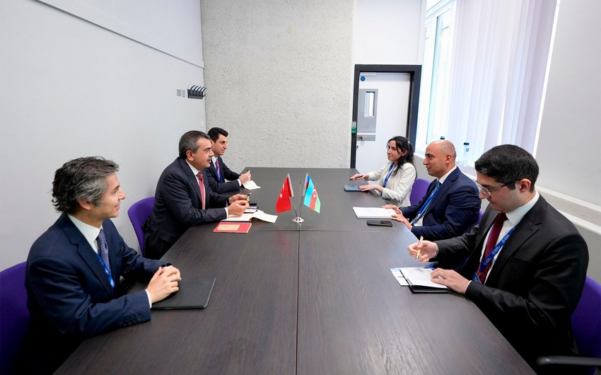 Elm və təhsil naziri türkiyəli həmkarı ilə görüşüb