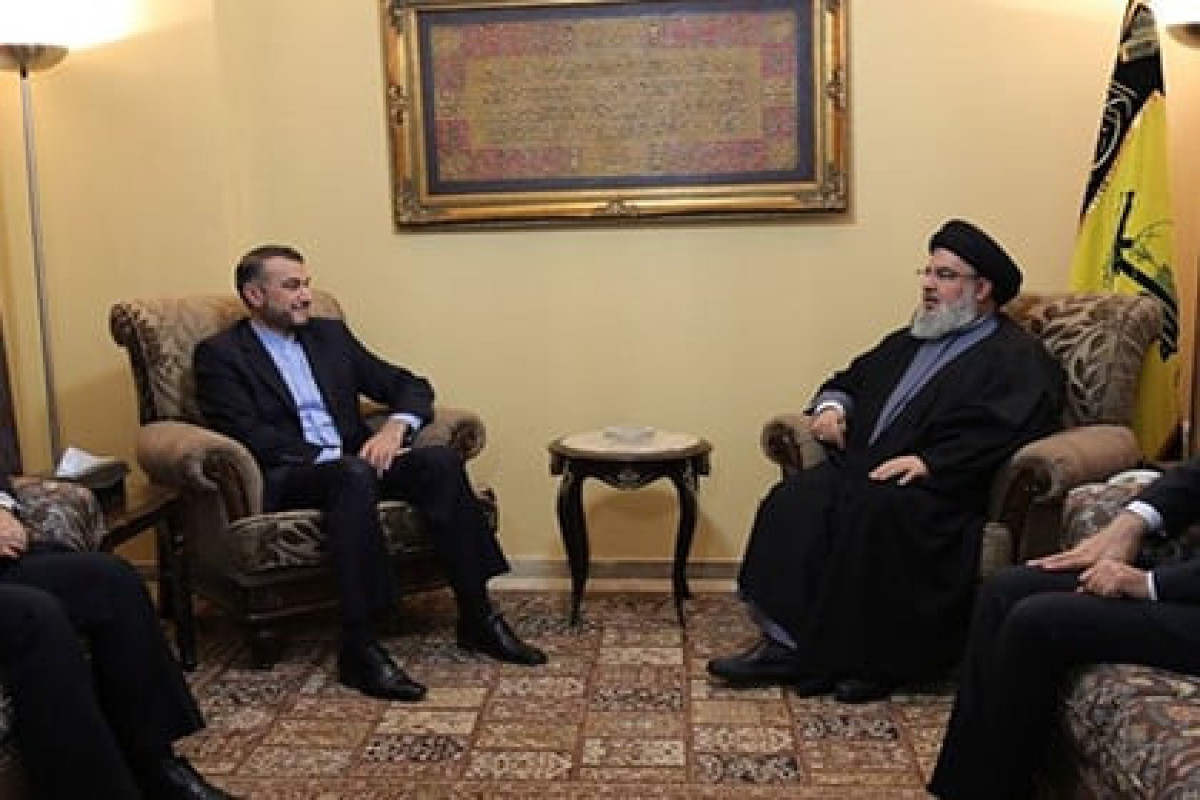 Iranian Foreign Minister met with Hezbollah leader in Beirut