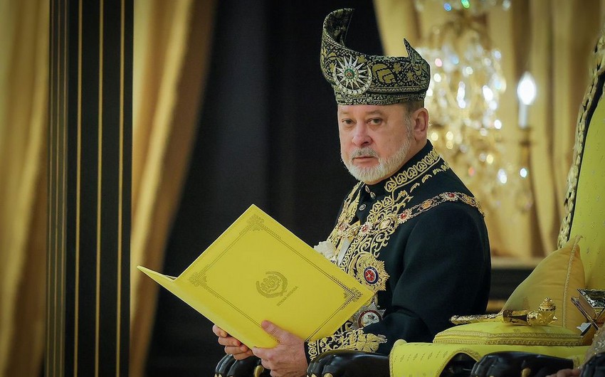 Malayziya Kralı İlham Əliyevi təbrik edib