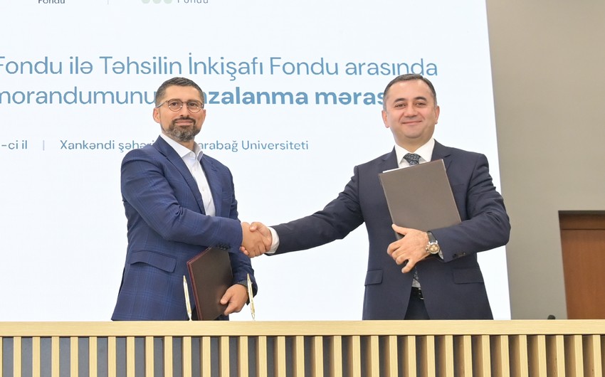 Qarabağ Universitetinin 50 tələbəsi "Qarabağ Dirçəliş Fondundan təqaüd alacaq