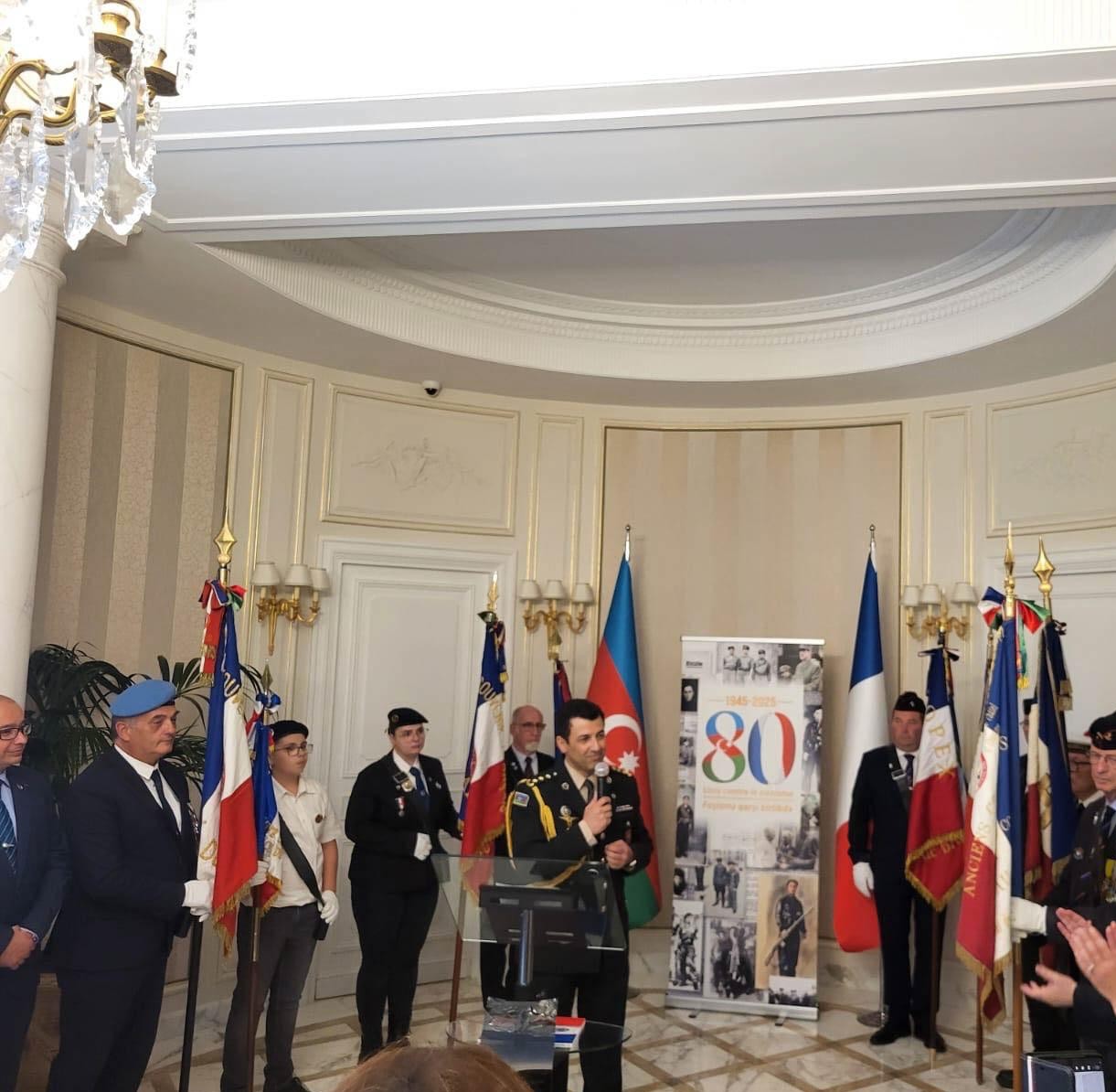 Paris honors Azerbaijani heroes who fought in France's WWII resistance