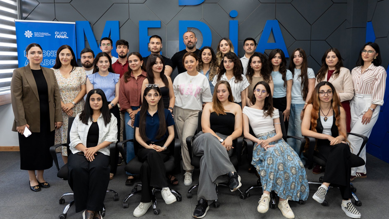 MEDİA və "Euronews"un keçirdiyi təlim proqramı yekunlaşdı