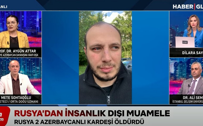 "Haber Global"da Yekaterinburqda azərbaycanlılara qarşı vəhşiliklərlə bağlı müzakirələr təşkil olunub