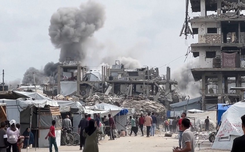 Israeli strikes on Gaza Strip leave 95 Palestinians killed